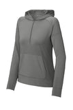 LST856  Sport-Tek® Ladies Sport-Wick® Stretch 1/2-Zip Hoodie