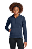 LST856  Sport-Tek® Ladies Sport-Wick® Stretch 1/2-Zip Hoodie