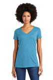 New Era ® Ladies Heritage Blend V-Neck Tee. LNEA101