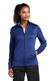 Sport-Tek® Ladies Sport-Wick® Fleece Full-Zip Jacket.  LST241